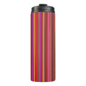 Helle vertikale Streifen Thermosbecher (Vorderseite)