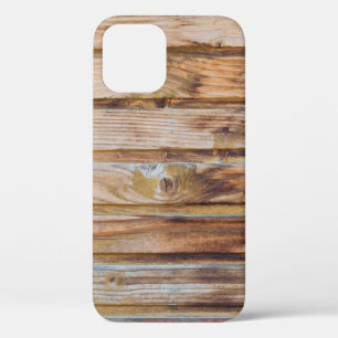 Helle Vintage Holzplanken im Hintergrund. Hori Case-Mate iPhone Hülle