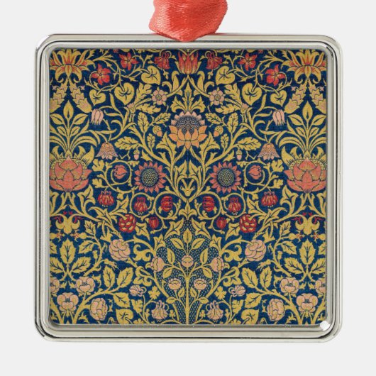 Helle Violet und Columbine (von William Morris) Ce Ornament Aus Metall (Vorne)