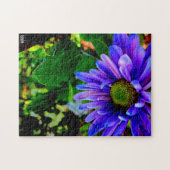 Helle violette Blume Puzzle (Horizontal)