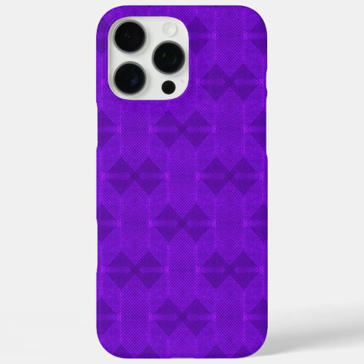 Helle violette geometrische Textur. Case-Mate iPhone Hülle (Rückseite)