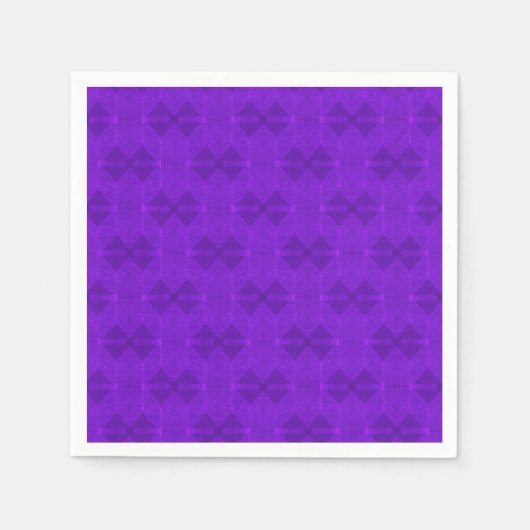 Helle violette geometrische Textur. Serviette (Vorderseite)