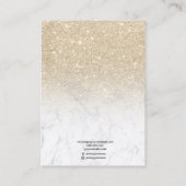 Helle Visitenkarte (Rückseite)