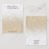 Helle Visitenkarte (Vorne/Hinten)