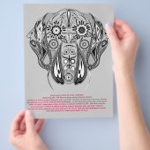 helle Vorlagen Flyer (Hand)