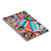 Helle Wasserfarbe: Abstrakte Fantasie Hintergrund Notizblock (Rechte Seite)