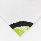 Helle Wassermelonen: farbenfrohe nahtlose Muster. Fleecedecke (Ecke)