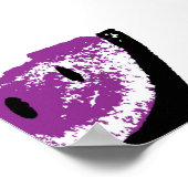 Helle Wassermelonen: farbenfrohe nahtlose Muster. Poster (Ecke)