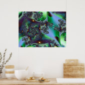 Helle Watchers Abstrakte Kunst Poster (Küche)