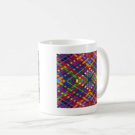 Helle Weave Kaffeetasse (VorderseiteRechts)