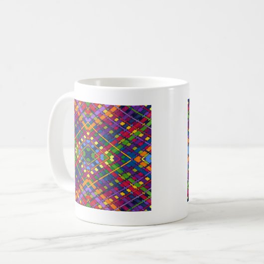 Helle Weave Kaffeetasse (Vorderseite Links)