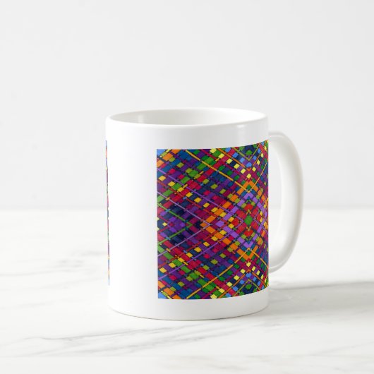 Helle Weave Kaffeetasse (VorderseiteRechts)