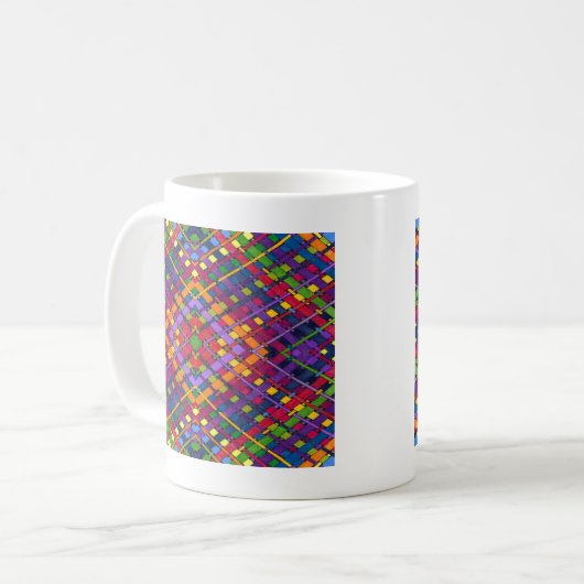 Helle Weave Kaffeetasse (Vorderseite Links)