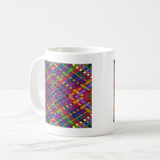 Helle Weave Kaffeetasse (Vorderseite Links)