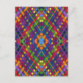 Helle Weave Postkarte (Vorderseite)