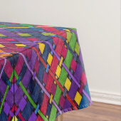 Helle Weave Tischdecke (Beispiel)