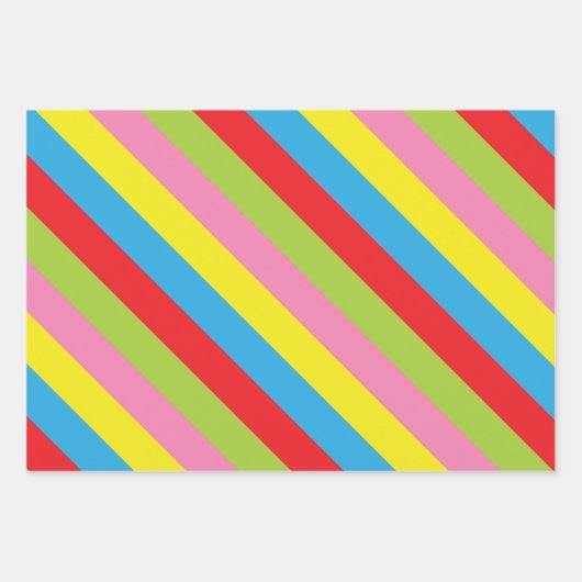 Helle Weihnachtsbeleuchtung Wrapping Paper Sheets Geschenkpapier Set (Vorderseite 2)