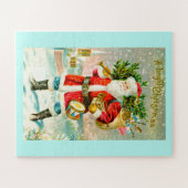 Helle Weihnachtsfeier Puzzle (Horizontal)