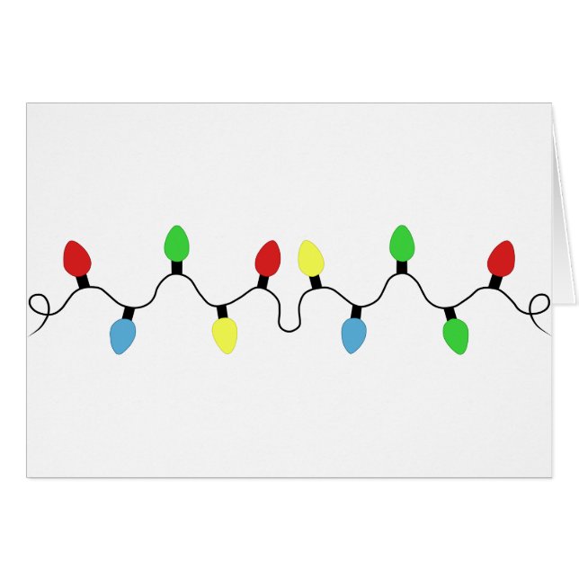 Helle Weihnachtslichter (Vorderseite (Horizontal))