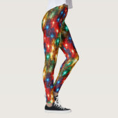 Helle Weihnachtslichter Leggings (Rechts)