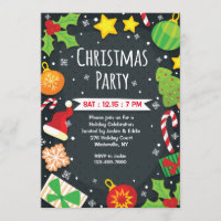Helle WeihnachtsParty Einladung