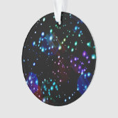 Helle Weltraum-Fantasie-Kunst Sci FI Ornament (Vorderseite)