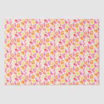 Helle Whimsical Giraffe Print Pink Orange Yellow