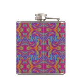 Helle Wirbel Flachmann (Rückseite)