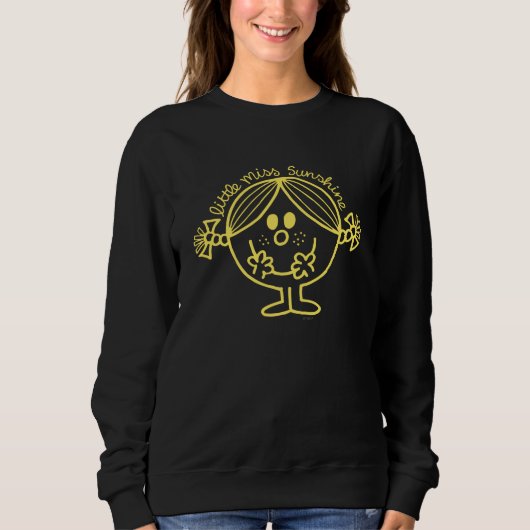 Helle Yellow Little Miss Sunshine Sweatshirt (Vorderseite)