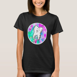 Helle Zahn Energie Lustiger Zahnarzt Humor T-Shirt