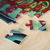 Helle Zuckerschädel Puzzle (Seite)