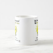 Helle Zukunft Dank an den Lehrer Kaffeetasse (Mittel)