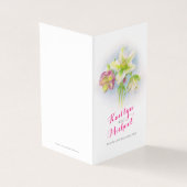 Hellebore Art Hochzeit Details Gastplan (Vorderseite)