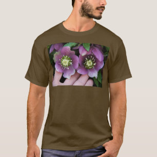 Hellebore Blume Pflanze 3 T-Shirt