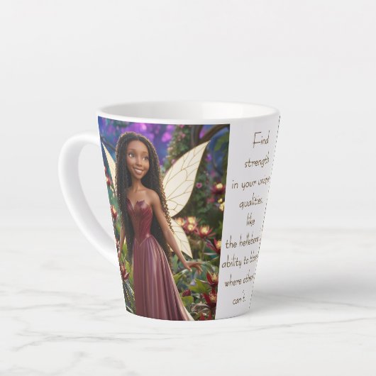 Hellebore Fairy Milchtasse (Linke Ecke)