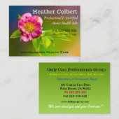 Hellebore Happy Cheerful Caregiver Visitenkarte (Vorne/Hinten)