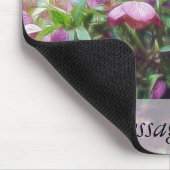Hellebore Pflanze im Garten Mousepad (Ecke)