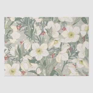 Hellebore Winter Blume Seidenpapier
