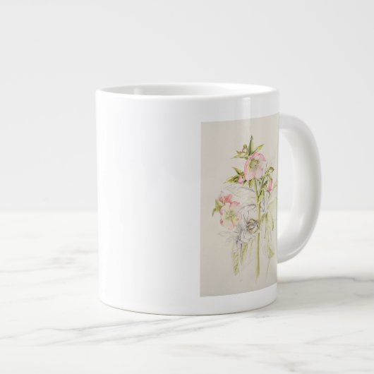 Hellebores Jumbo-Tasse (Vorderseite Rechts)