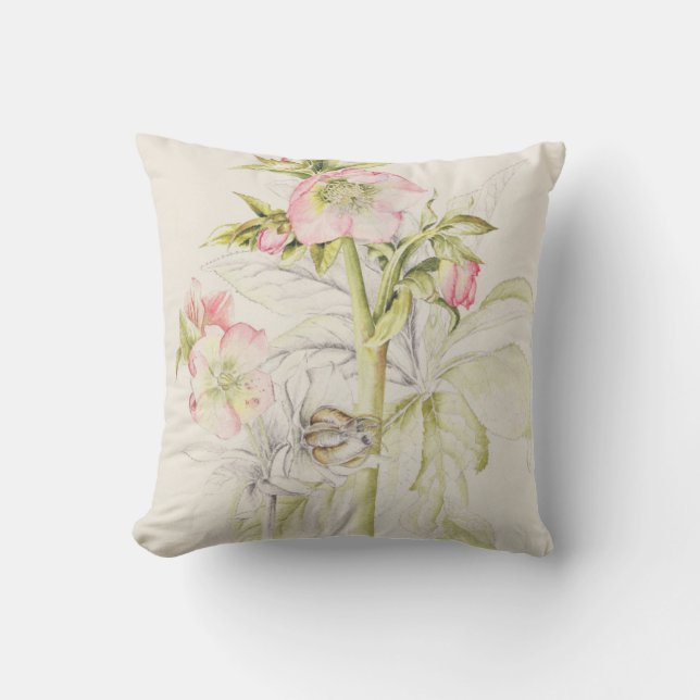Hellebores Kissen (Vorderseite)