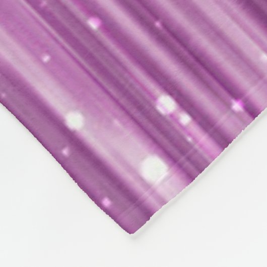 Heller, abstrakt rosa Hintergrund mit Glitzer Fleecedecke (Ecke)