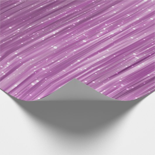 Heller, abstrakt rosa Hintergrund mit Glitzer Geschenkpapier (Ecke)