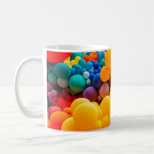 Heller, abstrakter Hintergrund des Wirrwarts von R Kaffeetasse