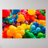 Heller, abstrakter Hintergrund des Wirrwarts von R Poster (Vorne)