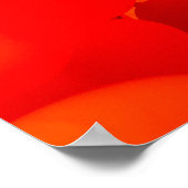 Heller, abstrakter Hintergrund des Wirrwarts von R Poster (Ecke)