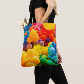 Heller, abstrakter Hintergrund des Wirrwarts von R Tasche (Von Nahem)