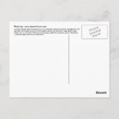 Heller Angel-Punkt am Grand Canyon Postkarte (Rückseite)