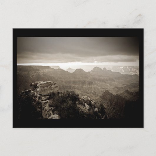 Heller Angel-Punkt am Grand Canyon Postkarte (Vorderseite)