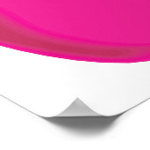 heller Apfel Poster (Ecke)