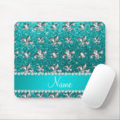 Heller Aqua-Glitter der personalisierten Mousepad (Mit Mouse)